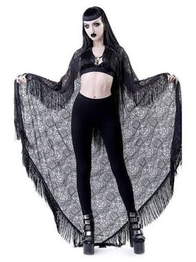 Killstar Empyrean Lace Scarf
